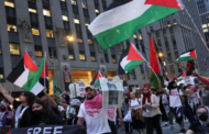 تظاهرات حاشدة بنيويورك تدعو لوقف الدعم الأمريكى لإسرائيل