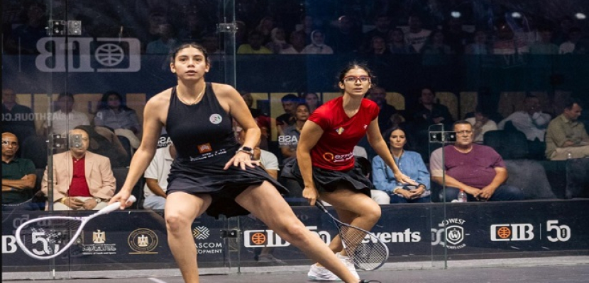 فيروز أبو الخير تتأهل لنصف نهائى بطولة الأبطال للإسكواش بأمريكا