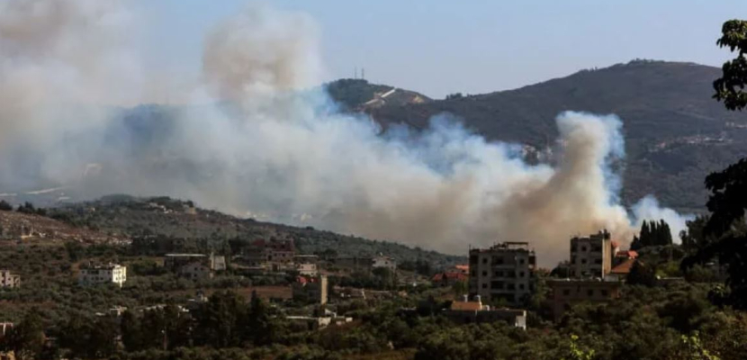 الطيران الإسرائيلى يقصف عدة أهداف تابعة لحزب الله فى جنوب لبنان
