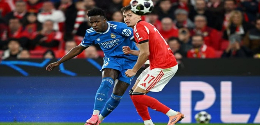 قمة نارية بين ريال مدريد وبنفيكا فى دورى أبطال أوروبا الليلة