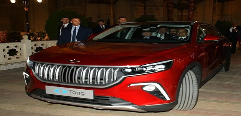 الرئيس التركى يهدى الرئيس السيسى سيارة كهربائية بمناسبة زيارته لمصر