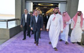 الرئيس السيسى يصل إلى السعودية فى زيارة أخوية