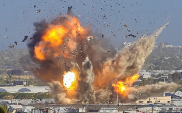 طائرات الاحتلال تشن غارات على شرق خان يونس جنوبى قطاع غزة