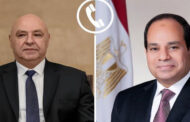 الرئيس السيسى يؤكد لعون تأييد مصر لجهود لبنان لبسط سلطة المؤسسات الوطنية على كامل التراب اللبنانى
