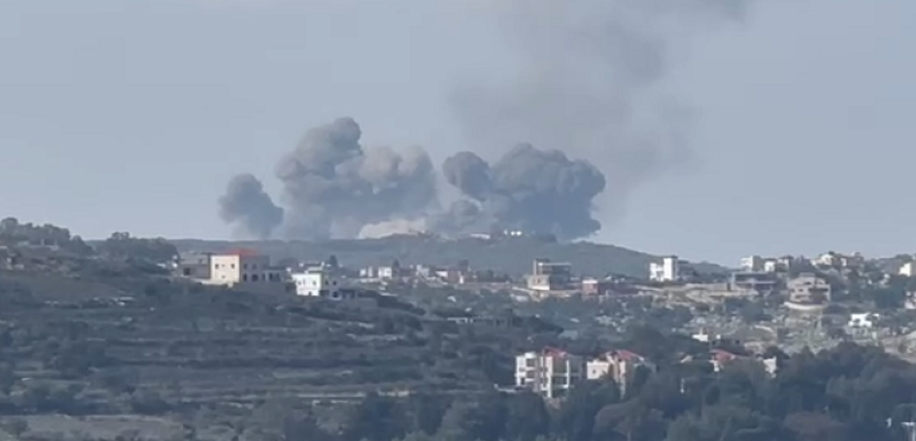 غارات اسرائيلية على مناطق عدة فى جنوب لبنان وتدمير جسر قعقعية