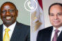 الرئيس السيسى يؤكد هاتفيا مع نظيره الكينى أهمية ملف مياه النيل بالنسبة لمصر