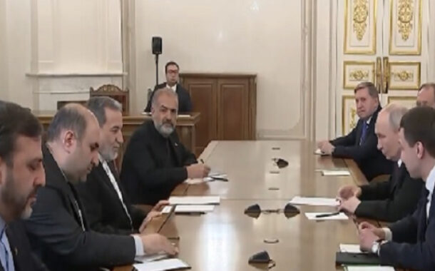 بوتين لعراقجى: روسيا ستفعل كل ما يلزم لمصلحة إيران ودول المنطقة لضمان السلام بالشرق الأوسط