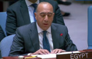 مندوب مصر يلقى كلمة المجموعة العربية فى مجلس الأمن ويطالب إسرائيل بوقف الهجمات على لبنان