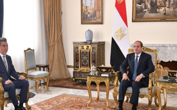 الرئيس السيسى يستقبل رئيس جامعة هيروشيما اليابانية ويؤكد حرص مصر على التوسع فى التعاون مع اليابان فى المجالات التعليمية