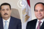 الرئيس السيسى يبحث مع شياع السودانى أهمية تضافر الجهود الإقليمية والدولية لوقف التصعيد فى المنطقة