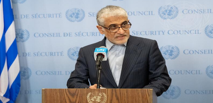 مندوب إيران فى الأمم المتحدة : نرفض احتجاز أمريكا لسفننا ومن حقنا مواجهتها
