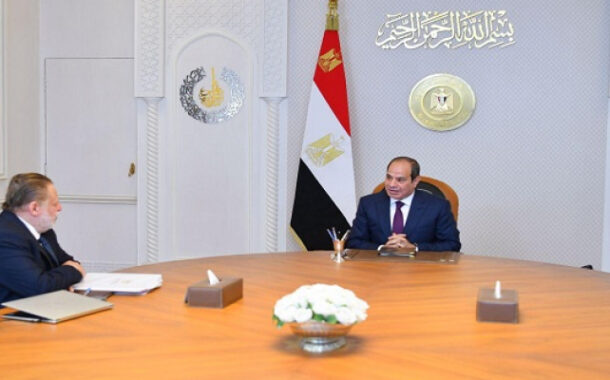 خلال استقباله محافظ البنك المركزى .. الرئيس السيسى يوجه بتسريع مسار الاستدامة المالية وتعزيز الانضباط المالى