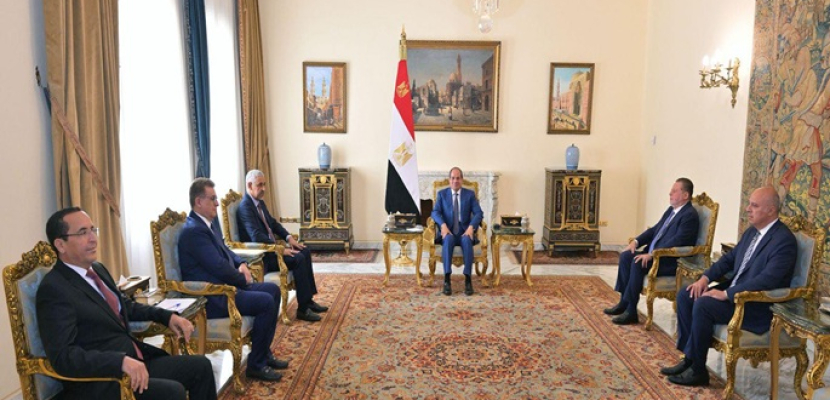 الرئيس السيسى يؤكد أهمية مشروعات البنية الأساسية للقارة الإفريقية