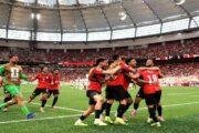 فيفا يحتفل بالفوز الأول للمنتخب المصرى فى كأس العالم