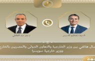 وزير الخارجية ونظيره السويسرى يبحثان هاتفياً العلاقات الثنائية والتطورات الإقليمية