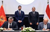 رئيس الجبل الأسود ورئيس الوزراء يشهدان توقيع مذكرة تفاهم لتعزيز التعاون فى قطاع النقل البحرى والموانئ