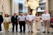 رئيس جمهورية الجبل الأسود وقرينته يزوران المتحف المصرى الكبير