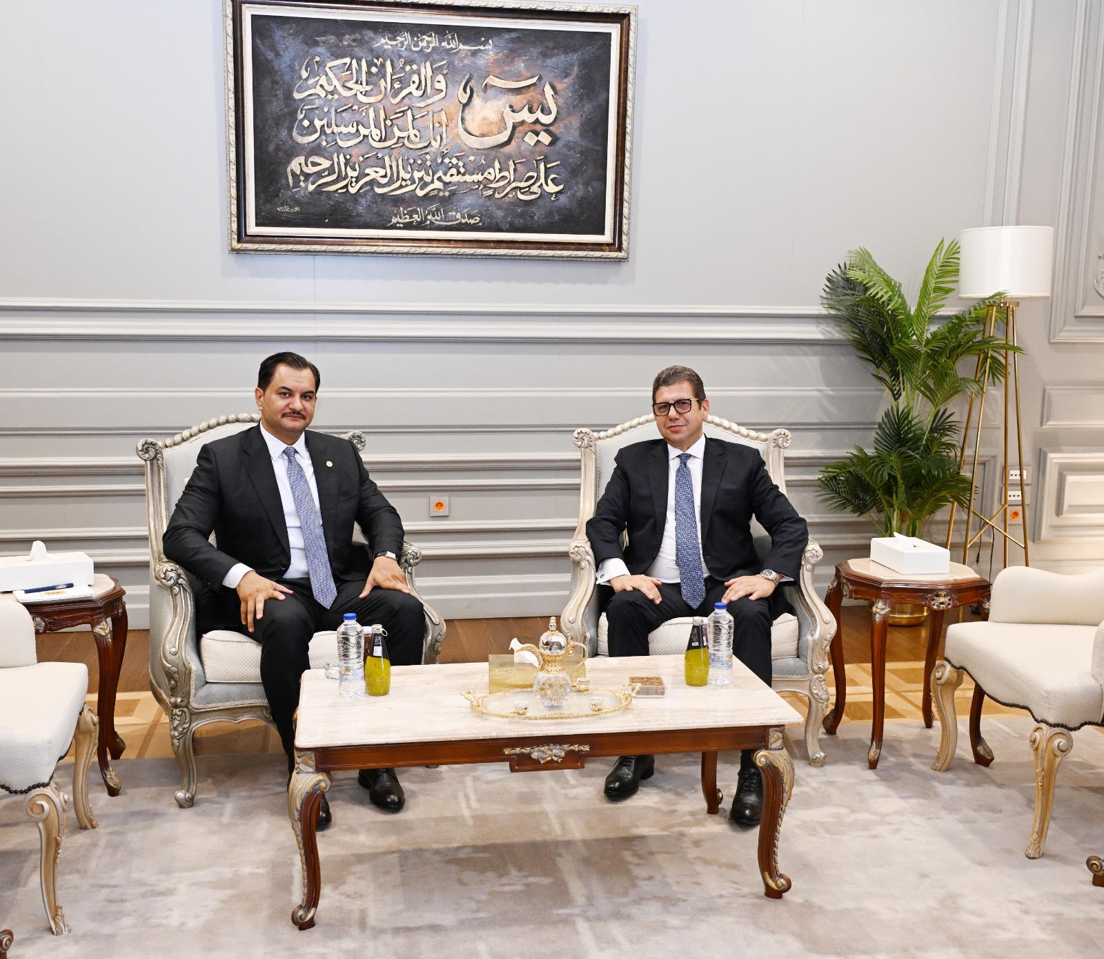 رئيس المخابرات المصري يلتقي نائب القائد العام للقوات المسلحة الليبية