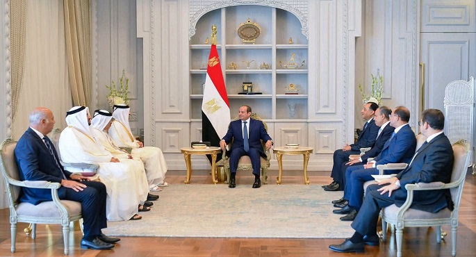 الرئيس السيسى يجدد موقف مصر الداعم لأمن قطر الشقيقة وسائر الدول العربية
