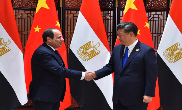 الرئيس السيسى يستقبل اليوم نظيره الصيني شى جين بينج