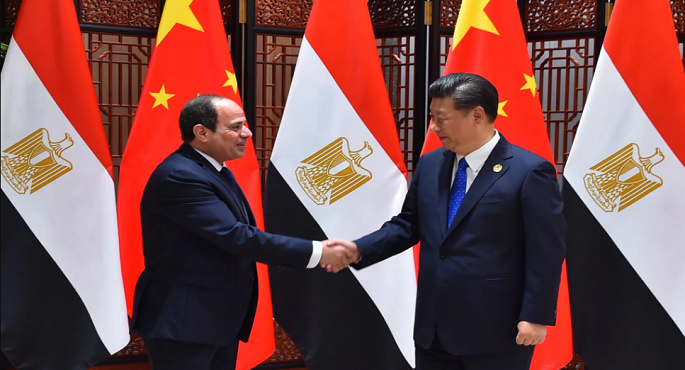 الرئيس السيسى يستقبل اليوم نظيره الصيني شى جين بينج