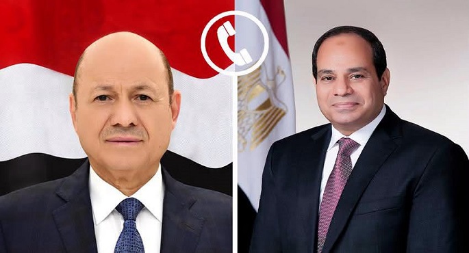 الرئيس السيسى يشدد على أهمية الحفاظ على وحدة الدولة اليمنية ومؤسساتها الوطنية