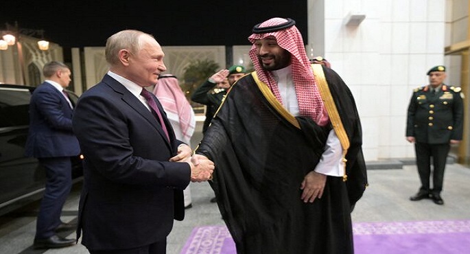 الكرملين: بوتين وبن سلمان ناقشا هاتفيا الوضع بمنطقة الخليج