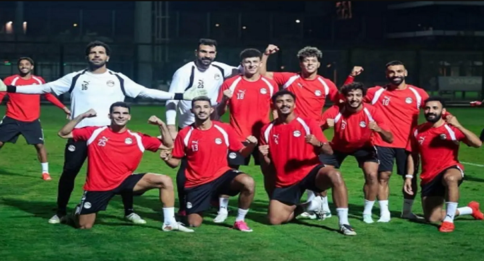 منتخب مصر يواصل استعداداته لمواجهة أنجولا بمشاركة 21 لاعبًا