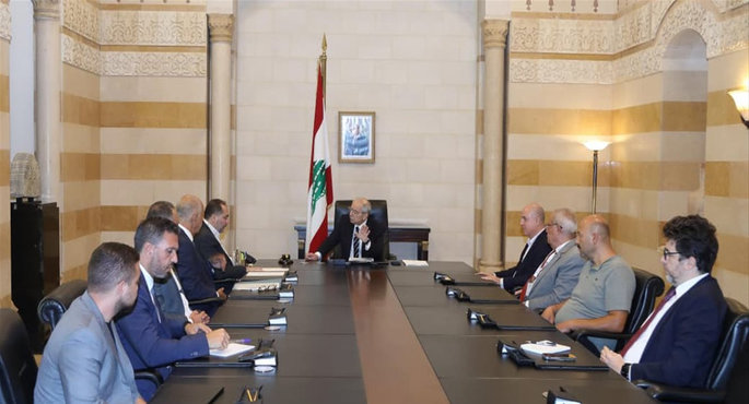 رئيس الوزراء اللبنانى: توثيق الاعتداءات الإسرائيلية على كفررمان.. وتعزيز انتشار الجيش أولوية