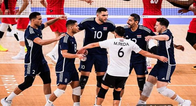 منتخب الكرة الطائرة يواجه الجزائر فى ربع نهائى بطولة إفريقيا