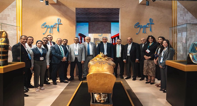 وزير السياحة والآثار يفتتح الجناح المصرى المُشارك فى معرض IFTM Top Resa 2026 بباريس