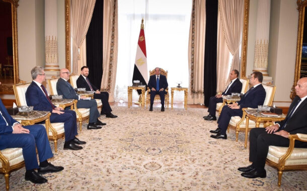 الرئيس السيسي يستقبل السيد أوريشكين نائب مدير رئاسة روسيا الاتحادية
