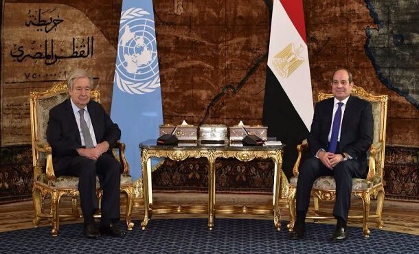 الرئيس السيسى يؤكد الأهمية التى توليها مصر لتعزيز جهود الأمم المتحدة واستعادة الثقة بالنظام متعدد الأطراف
