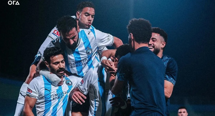 بيراميدز يهزم سيراميكا برباعية ويعتلى صدارة الدورى بالعلامة الكاملة